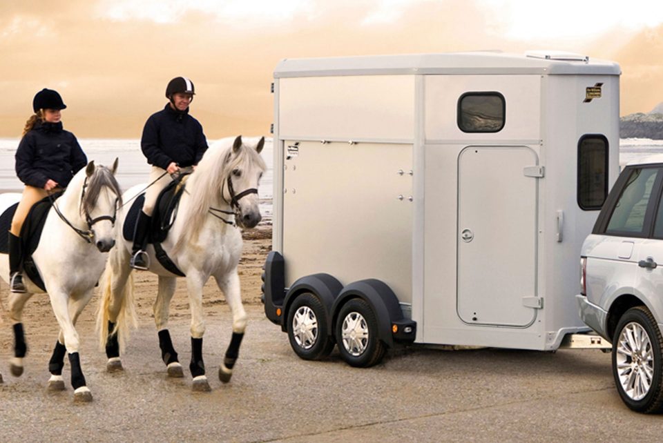 HB506 Ifor Williams Horsebox, Westwood New Trailer, Silver