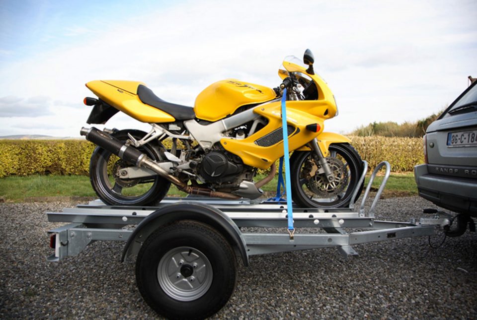 Ifor WIlliams Motorcycle Trailer, Westwood New Trailers,