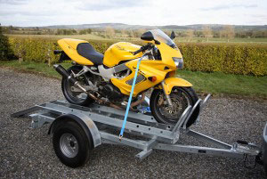 Ifor WIlliams Motorcycle Trailer, Westwood New Trailers,