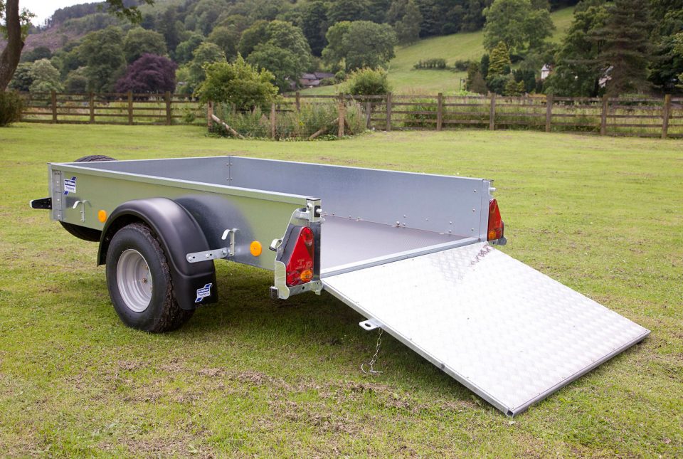 P6E Ifor Williams Small Unbraked, Westwood New Trailers, Ramp