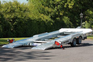 CT177 Ifor Williams Car Transporter, Westwood New Trailers,