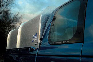 Ford Ranger Ifor Williams Canopy, Westwood New Trailers, Side View