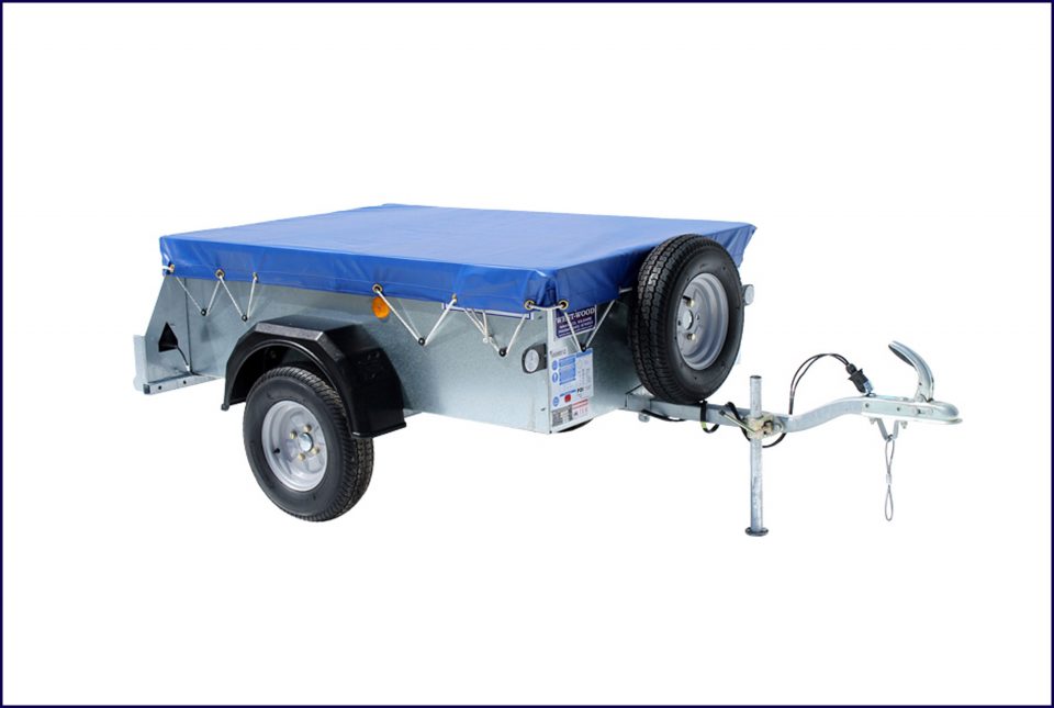 P5e Ifor Williams Small Unbraked, Westwood New Trailers, Tailboard Cover