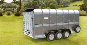 TA510 14 Ifor Williams Livestock, Westwood New Trailers, Rear