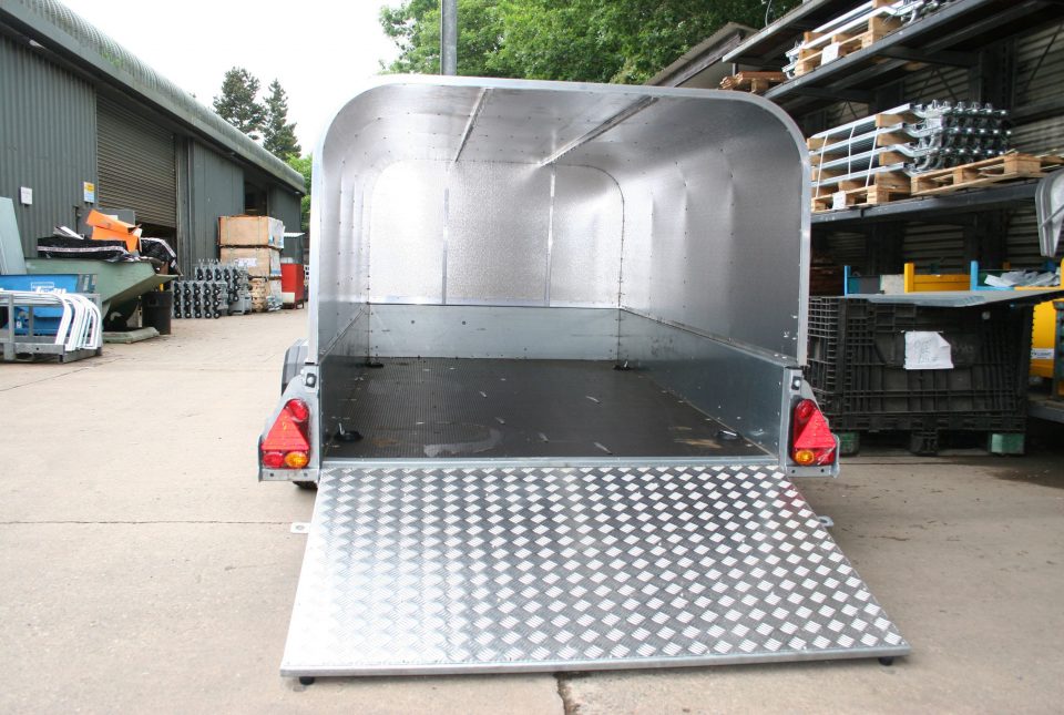 P8E Ifor Williams Small Unbraked, Westwood New Trailers, RAMP AND CANOPY