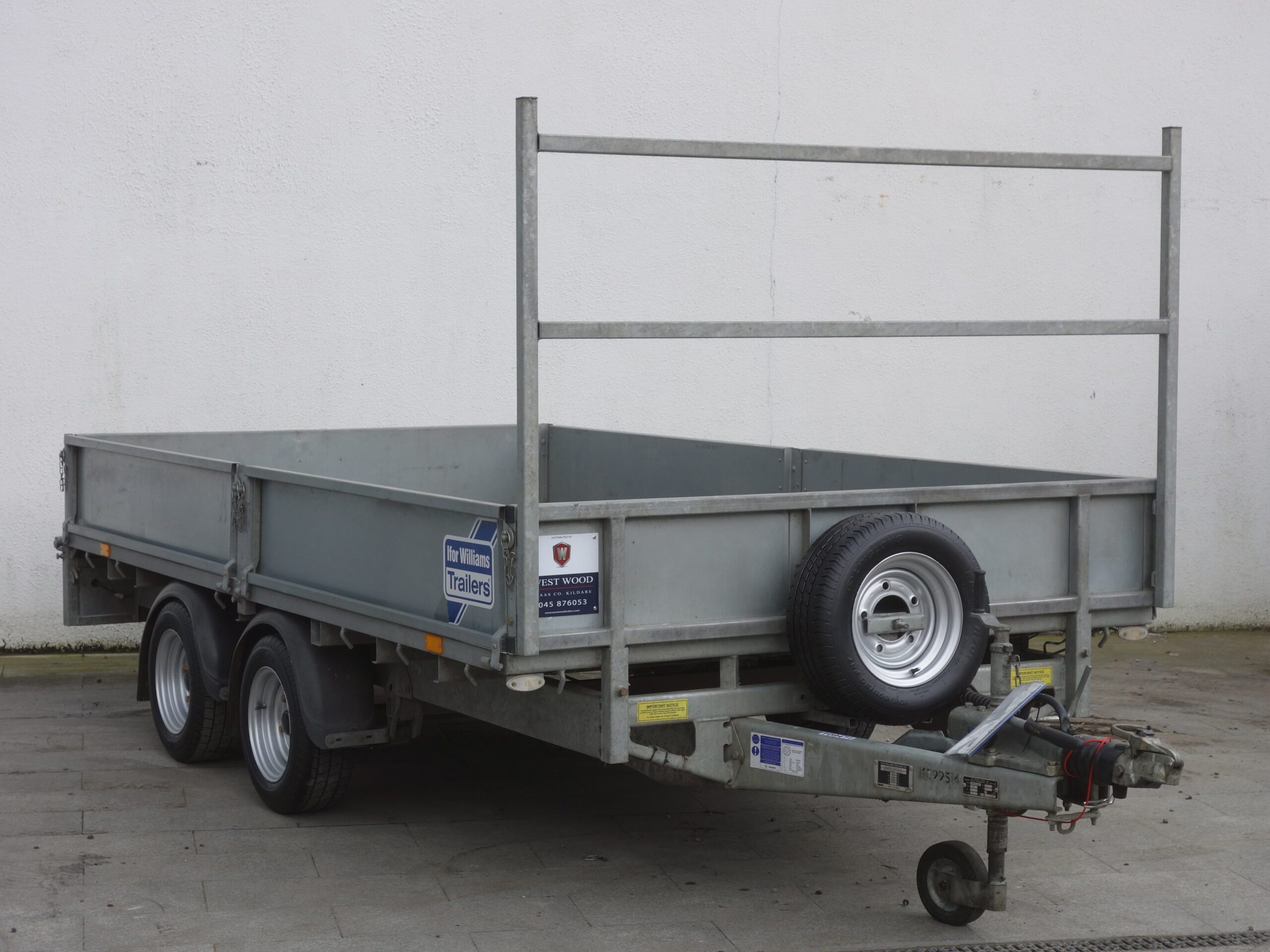 T09471: Used ( As New ) LM126 12′ x 6’6″ Dropsides 3500kg