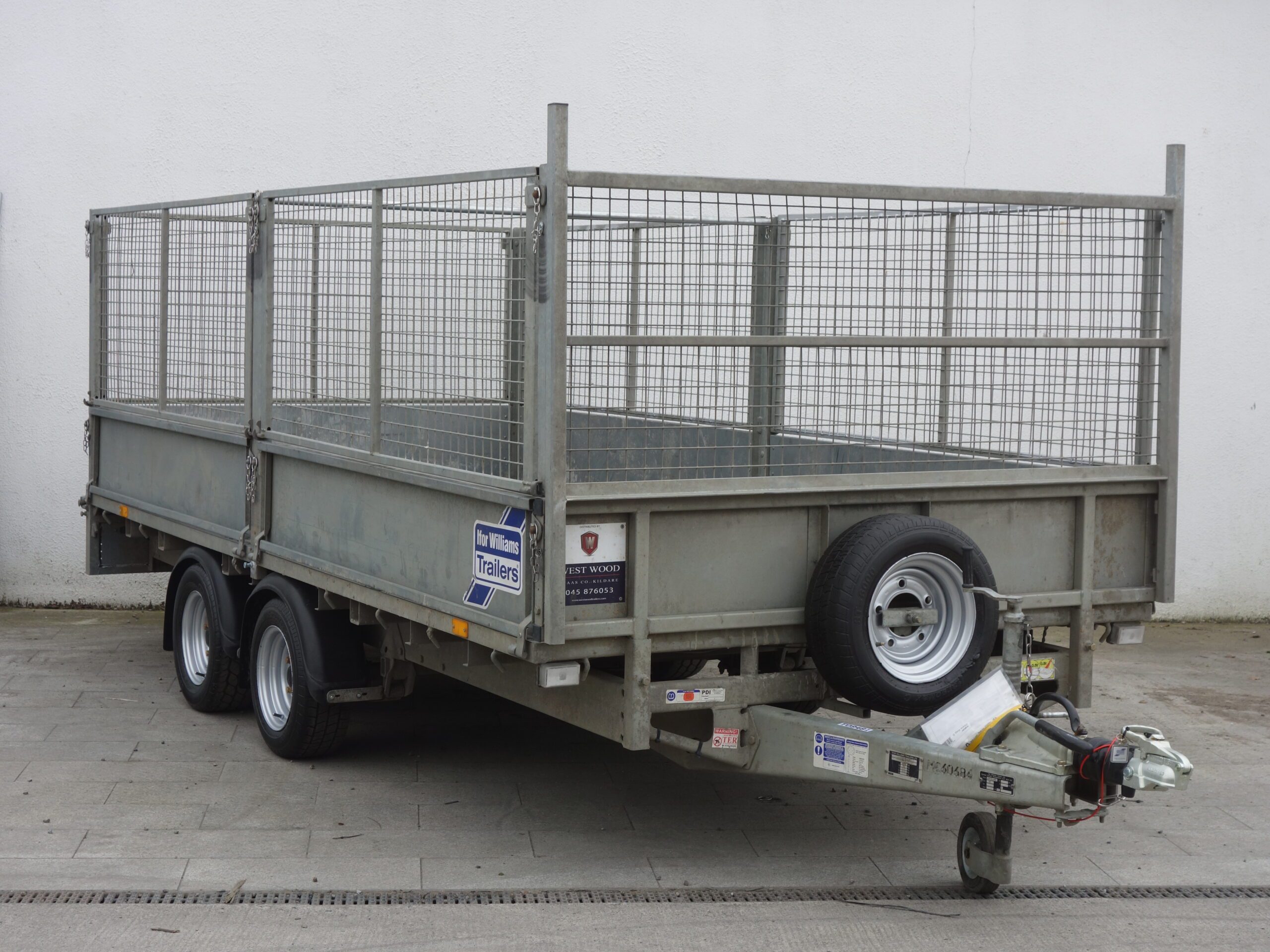 T09481: Used ( 2022 ) LM146 14′ x 6’6″ Dropsides 3500kg With Mesh Sides