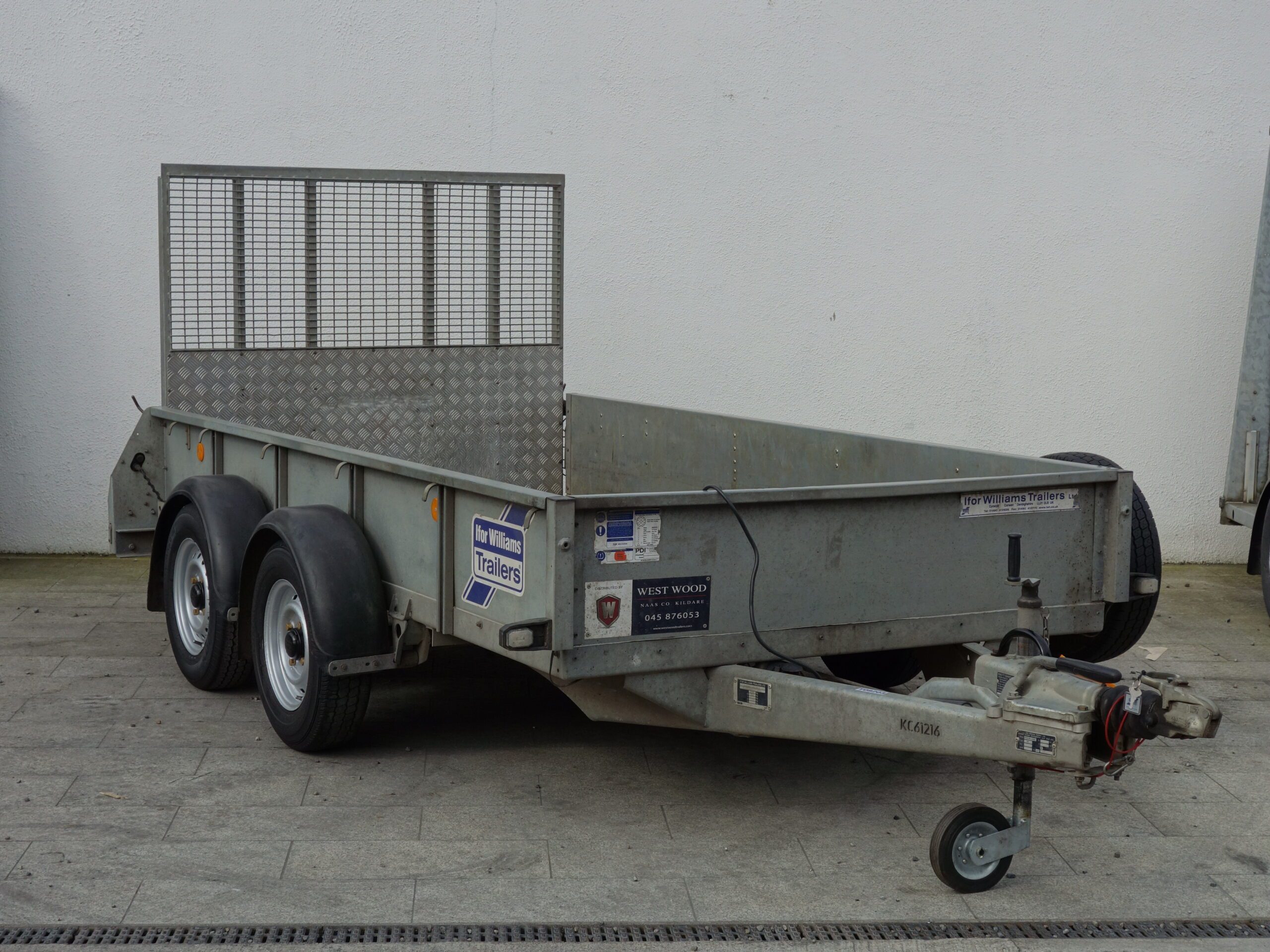 T09203: Used GD105 10′ x 5′ Twin Axle 2700kg With Ramp